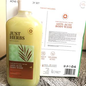 Just Herbs Anti Acne Body Wash - 300 ML