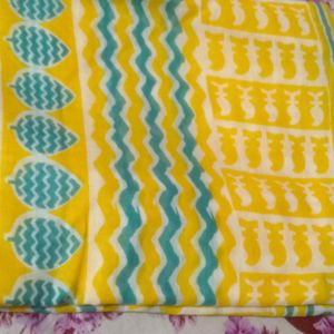 Unused Yellow Dupatta