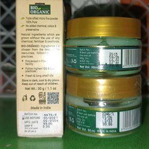 Combo Sandalwood Face Pack + Aelovera Gel