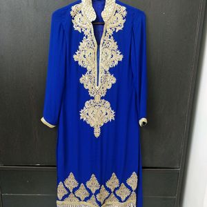 Festive Blue Kurti