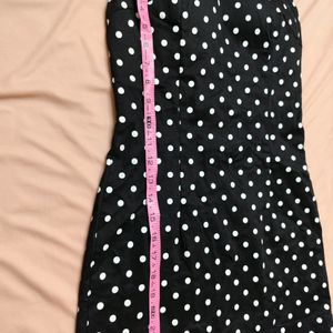 Polka Dot Mini Dress...