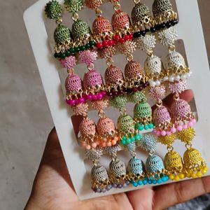 12 Pairs Of Jhumka