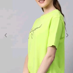 Lime  Green T Shirt