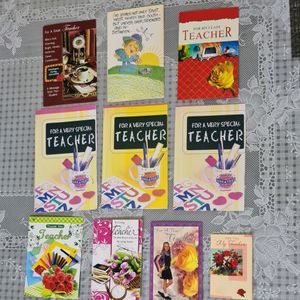 10 Greeting Cards for a Teacher