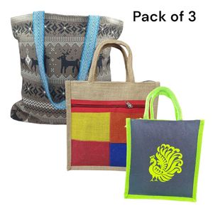 Jute Bag Combo Dewali Sell.