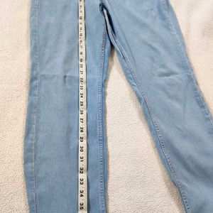 XL Snow Blue Skinny Jeans