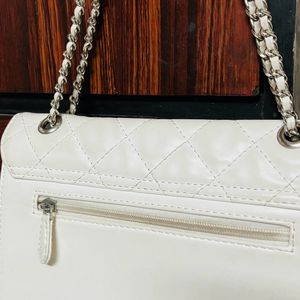 White Sling Bag