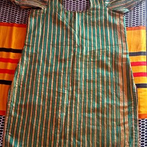 Green Rayon Kurti