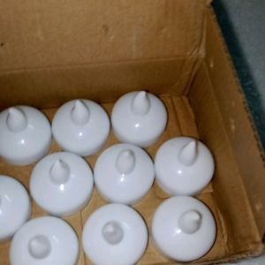 Water Floating Candles- Excellent Box Of Ten