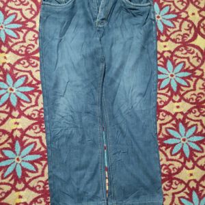 Bluish Green Winter Jeans