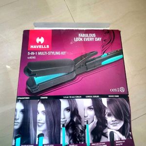 Havells 5 in 1 Hair Styler (Turquoise)