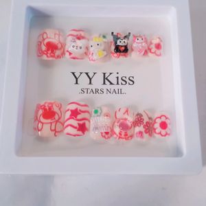 Sanrio. Artificial Nails Ech Box 100/- 🆕