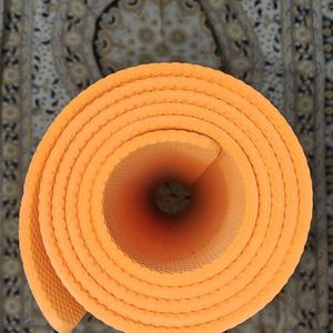 Orange Yoga Mat With Bag