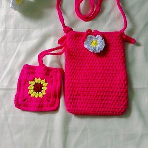 Crochet Phone Bag