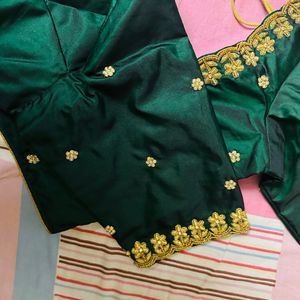 Pure Pattu Maggam Work Blouse