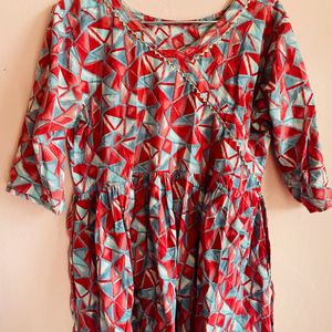 Frock Top - Red