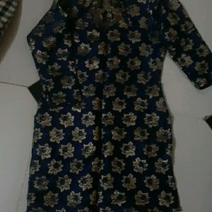 nice blue color short kurti