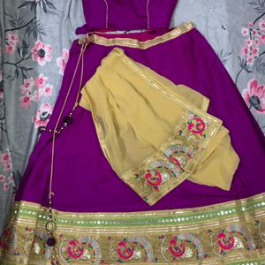 Purple Chaniya Choli