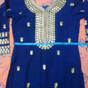 Havy Kurta Bottam With Heavy Border Dupatta