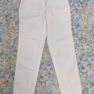 White Formal Trousers