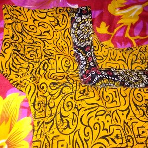 Short printed kurti