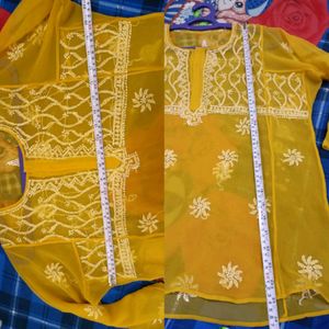 ❤️2 chikankari kurti @ New kurta combo 40 size