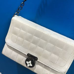 White Sling Bag