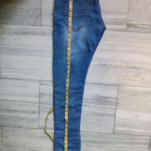 Blue Mid Fit Jeans (Men's)