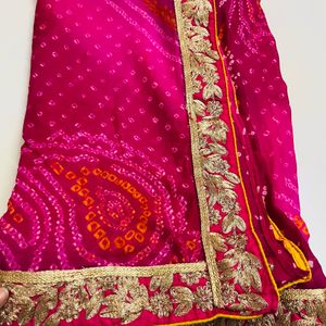 Banarasi Lehenga Dupta With Blouse