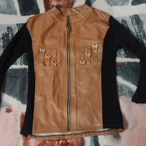 Brown Partywear Jacket