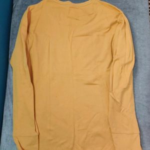 Tshirt Full Sleeve Yellow