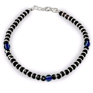 925 Pure Silver Evil Eye Anklet