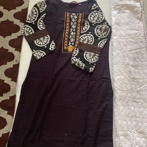 Chikankari Plazo Nd Kurti