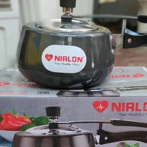 5 Years Nirlon Cooker Induction Based Hard Anodize