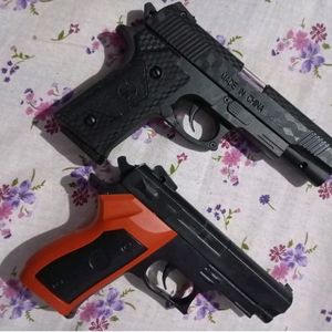 Pack Of 2 New Pubg Pistol Toy Gun With Free Bullet