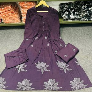 Pure Cotton Kurti Set