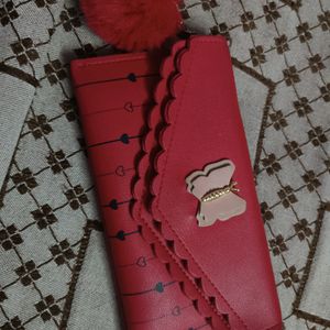 New Red Clutch