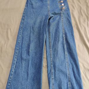 Denim Decent Flared Trouser