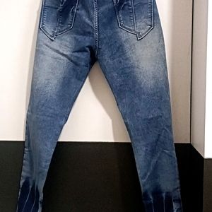 Blue Funky Denim Jeans