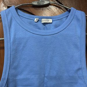 ZARA CUTE BLUE TOP