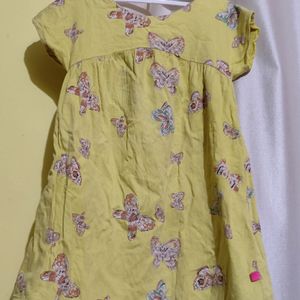 Yellow Girls Dress