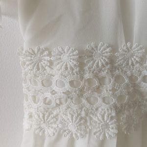 Aesthetic White Korean Dress