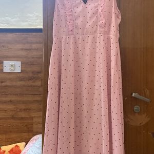 Sassafras Pink Midi Dress