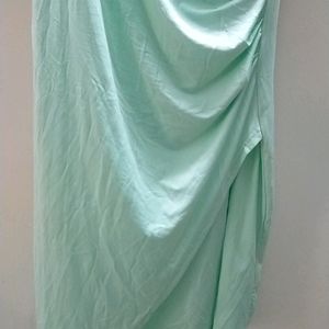 Mint Green  Wrinkle Dress Size L