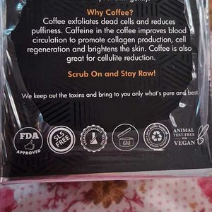 mcaffeine Nakedand Raw Coffee Body Scrub 100g