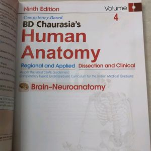 BD Chaurasia Neuroanatomy Ninth Edition