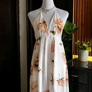 Long Floral Maxi Dress