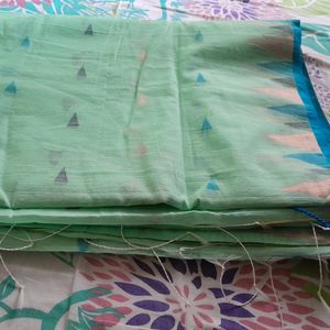 Handloom Cotton Saree(unsed)