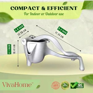 VivaHome Aluminum Hand Juicer 3 Piece Available