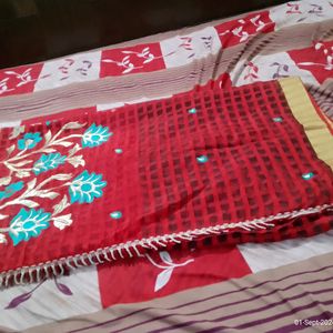 Beautiful Red Saree